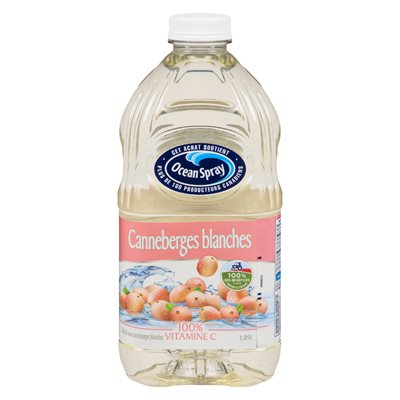 Cocktail canneberge blanche 1.89lt