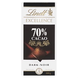Chocolat 70% cacao 100gr