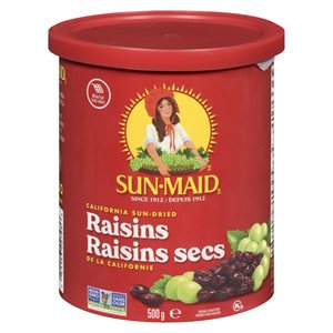 Raisins secs californie 500gr