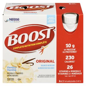 Substitut de repas vanille original 6x237ml