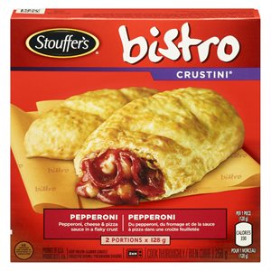 Crustini surgelé pepperoni 256gr