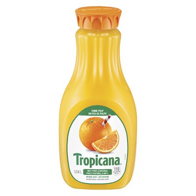 Jus d'orange un peu de pulpe 1.54lt
