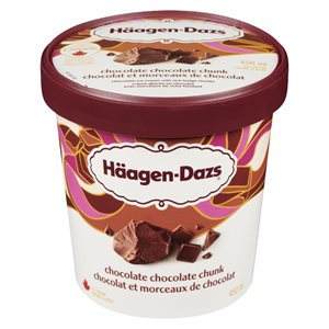 Créme glacée chocolat / morceaux chocolat 450ml