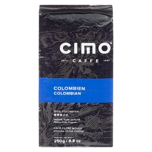 Café moulu 100% colombien 250gr