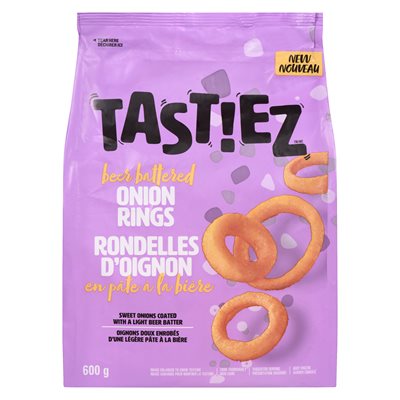 Rondelles d'oignon en pâte à la bière 600gr