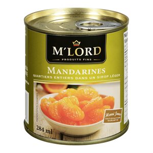 Mandarine sirop léger 284ml