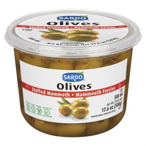 Olives mammouth farcies 500ml