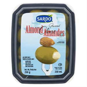 Olives farcies amandes 250ml