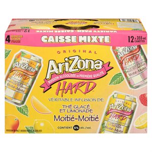 Thé Glacé Moitié / Moitié Ass. 12x355ml