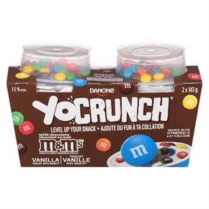 Yogourt Vanille Bonbon M&M 1.5% 2x143gr