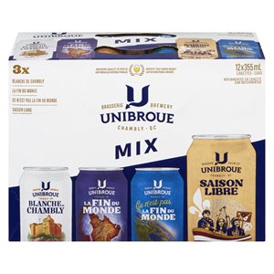 Bière assorties 5%-9% 12x355ml