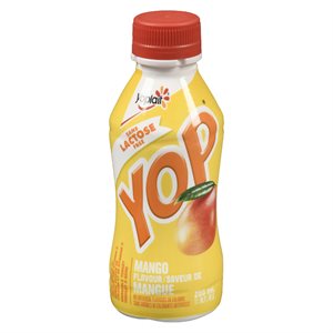 Yogourt à boire mangue sans lactose 1% 200ml