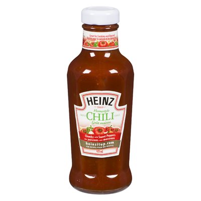 Sauce chili maison poivrons avec morceaux 455ml