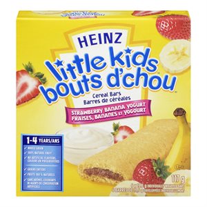 Barre cér.fraise / banane / yog.6un 156gr