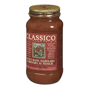 Sauce marinara au basilic 650ml