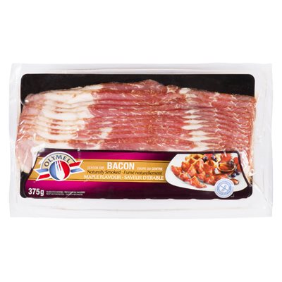 Bacon fumé saveur d'érable 375gr
