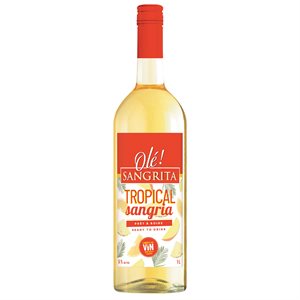 Sangria Vin blanc tropical 5% 1lt