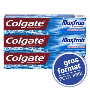 Gel liquide menthe fraîche 3x150ml