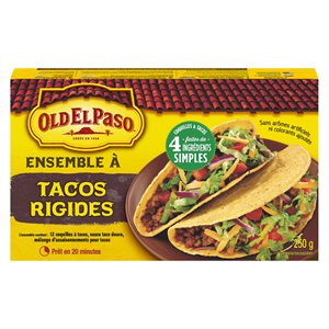 Ensemble tacos rigides 250gr