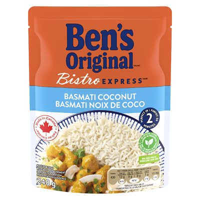 Riz basmati noix de coco 240gr