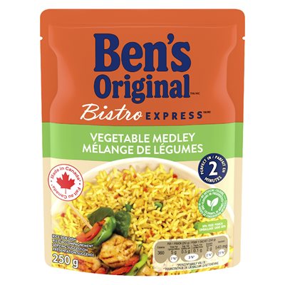 Riz mélange de légumes 250gr