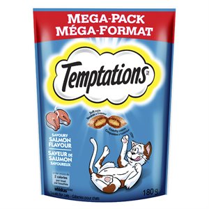 Gâteries chat saumon savoureux 180gr