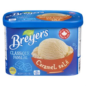 Dessert glacé caramel salé 1.66lt