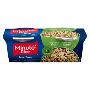 Riz grain long & sauvage fines herbes 2x125gr