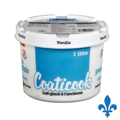 Lait glacé vanille 1lt