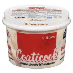 Crème glacée marbré caramel écossais 2lt