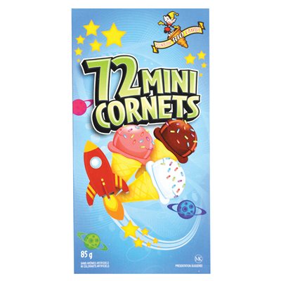 Cornets mini #35 72un 85gr