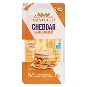 Cheddar Marbré Tranché 165gr