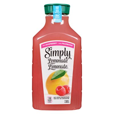 Limonade à la framboise 2.63lt