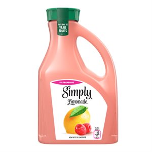 Limonade à la framboise 2.63lt