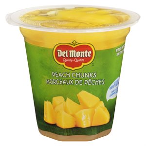 Morceaux de pêches 190ml