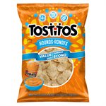 Chips tortilla petites bouchées rondes 480gr