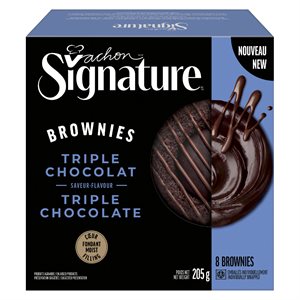 Brownies triple chocolat 205gr