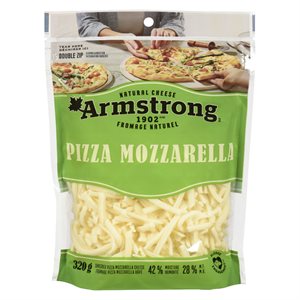 Fromage pizza mozzarella râpé 320gr