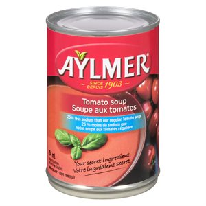 Soupe aux tomates 40% moins sel 284ml