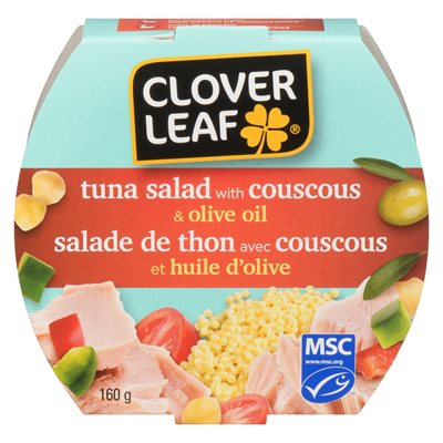 Salade thon couscous huile olive 160gr