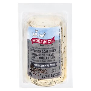 Fromage chèvre au poivres 113gr