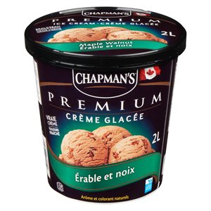 Crème glacée érable et noix 2lt