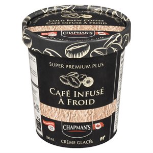 Crème glacée café infusion froid 500ml