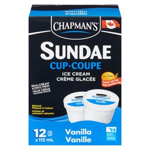 Sundae vanille 12x115ml