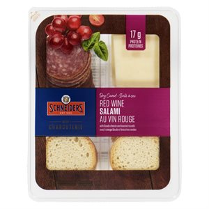 Trousse collation salami vin 75gr