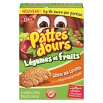 Biscuits tendre gâteau aux carottes 168gr