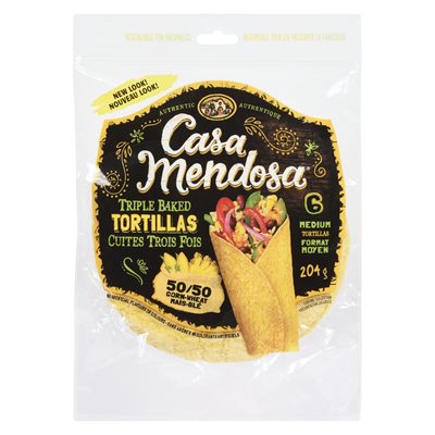 Tortillas maïs 7" 6un 204gr