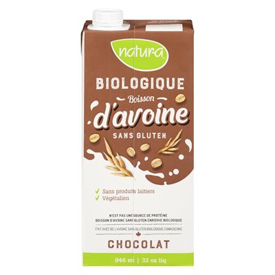Boisson avoine chocolat bio 946ml