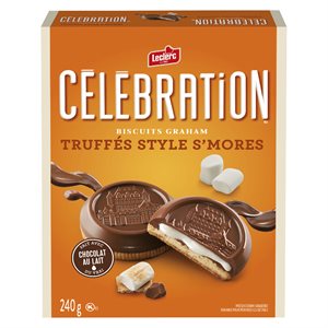 Biscuits chocolat lait truffés style s'mores 240gr