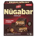 Barres tendres chocolat noir caramel 175gr